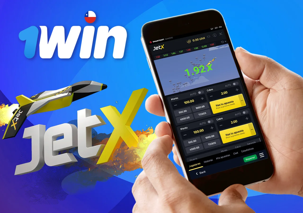Regístrate para ganar dinero real con JetX