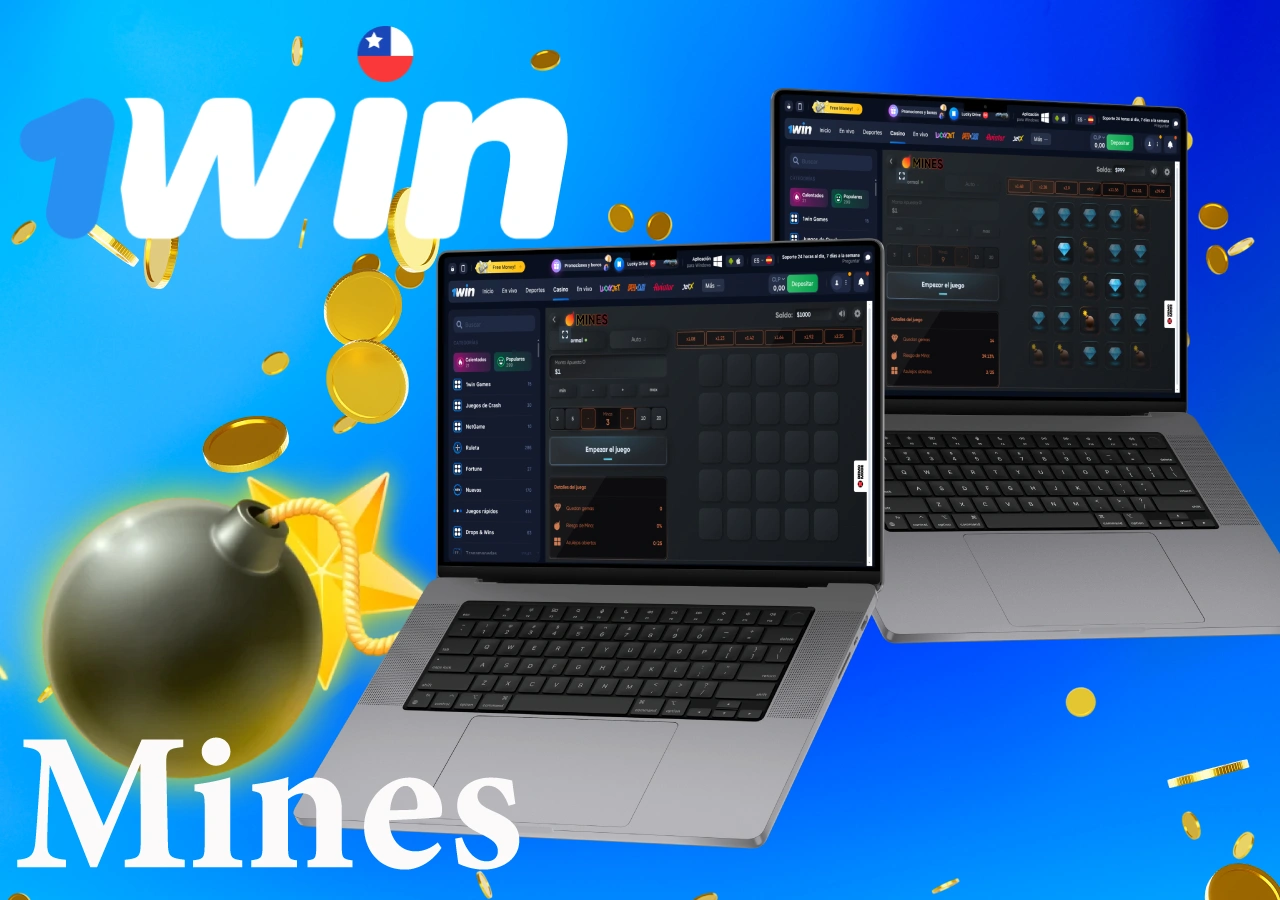 Descubre el emocionante juego de Mines con un bono de hasta 500% en 1Win
